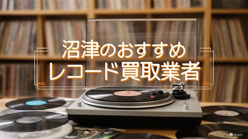 沼津で信頼できるレコード買取業者！高く売れるおすすめTOP5！