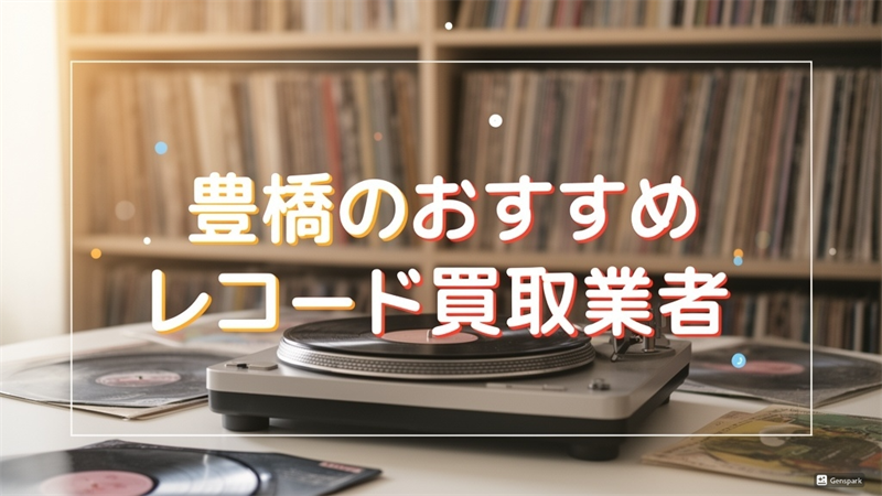 豊橋のレコード買取業者おすすめTOP5！査定額が高い人気店を厳選！