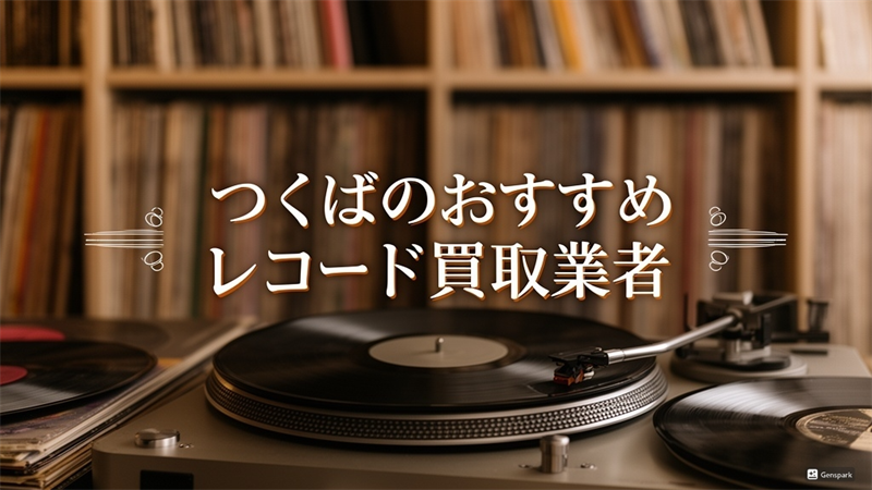 つくばでレコードを売るならどこ？おすすめ買取業者TOP5！