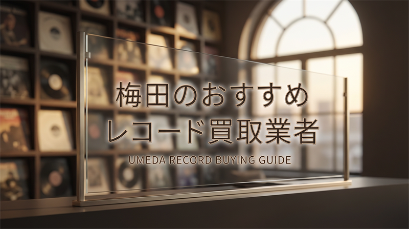 梅田のレコード買取はどこがいい？信頼できる優良買取業者TOP5！