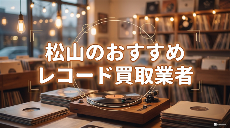 松山のレコード買取業者はどこがいい？本当に選ぶべきおすすめ店TOP5