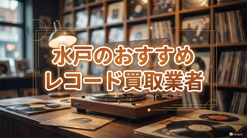 水戸でレコードを売るならココ！査定額で選ぶおすすめ買取業者TOP5！