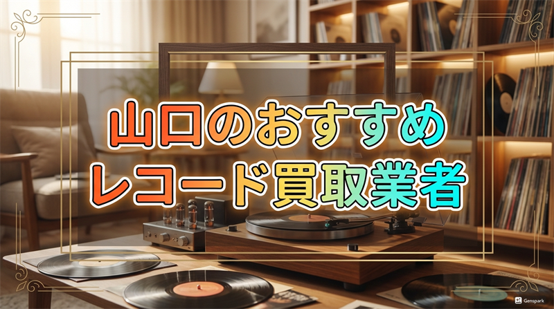 山口のレコード買取業者TOP5！査定額で選ぶおすすめはココ！
