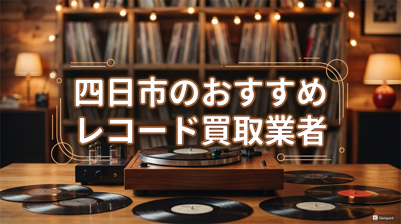 四日市のおすすめレコード買取業者TOP5！評判の良い厳選業者！